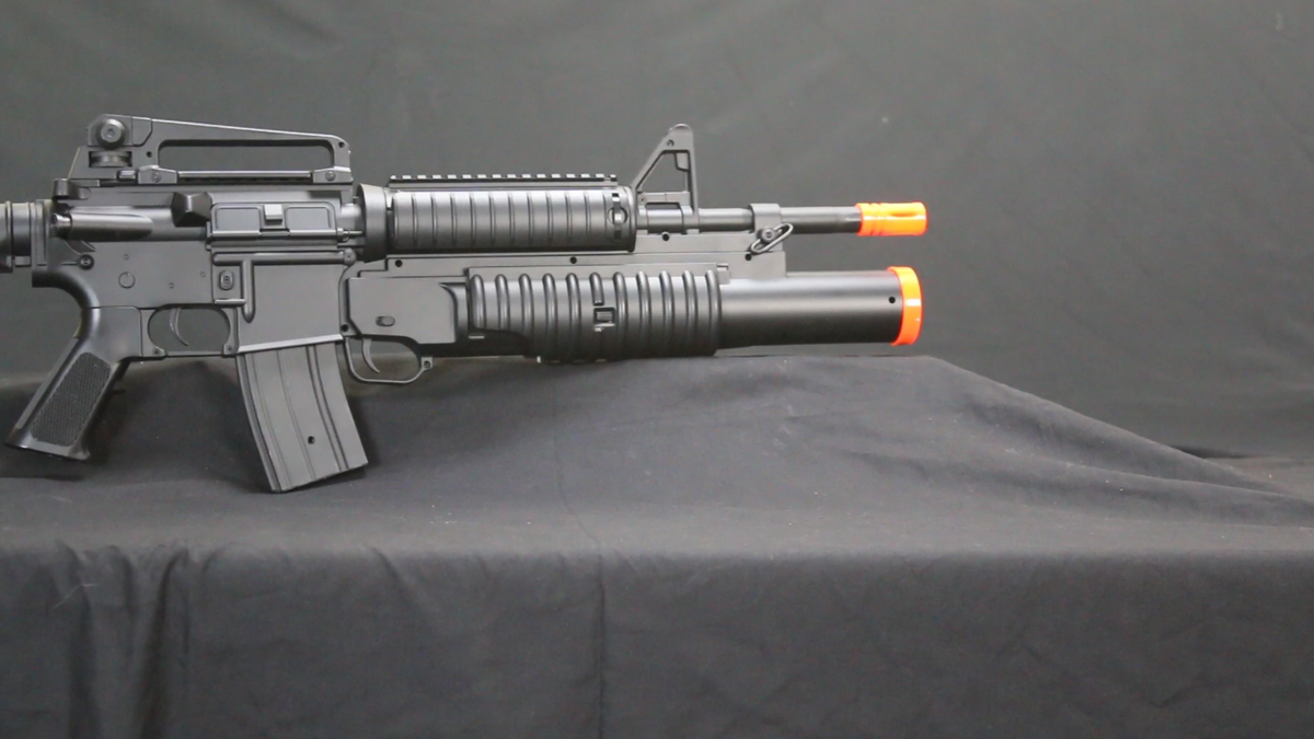 BBTac Airsoft Gun Electric Rifle Full Auto M813 AEG w/ Launcher | eBay