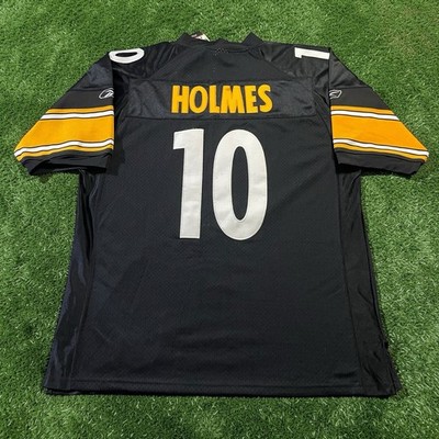 Santonio Holmes Steelers Reebok Authentic Jersey #10 Size 50 Super Bowl MVP