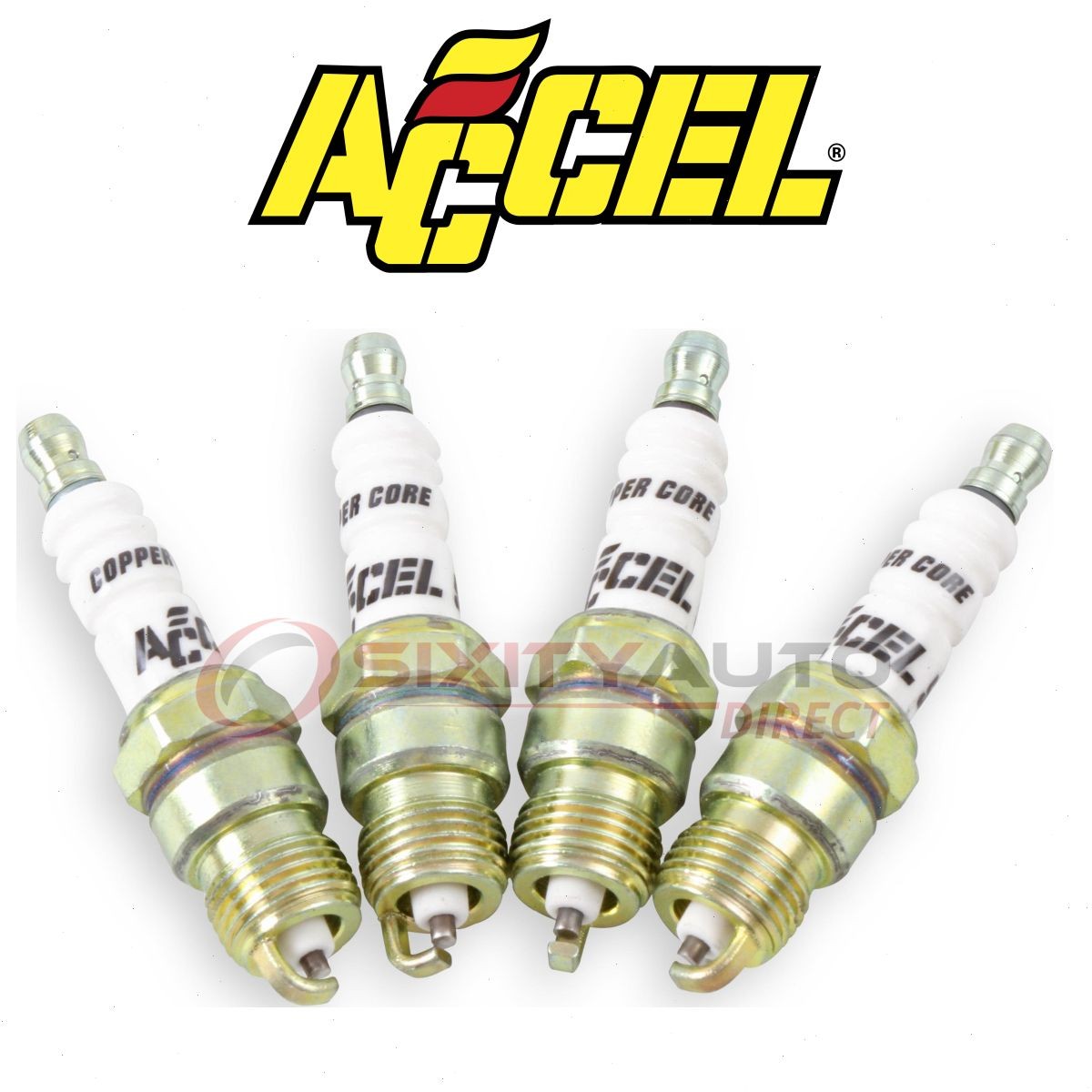 ACCEL Spark Plug for 1975-1986 Chevrolet C20 5.0L 5.7L 6.6L 7.4L V8 - wc