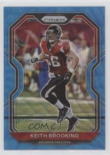 2020 Panini Prizm Blue Wave Prizm 81/199 Keith Brooking #232 rf2