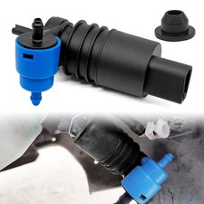 Windshield Washer Pump w/Grommet Universal Fits Jeep Dodge Ford BMW