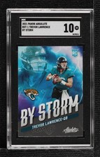 2021 Panini Absolute By Storm Trevor Lawrence #BST-1 SGC 10 GEM 08rj