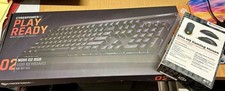 CYBERPOWER PC - NOHI 02 RGB Gaming Keyboard LED Mouse - NEW Never Used