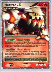 Heatran LV.X DP31 Diamond & Pearl Promo Holo