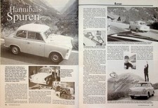 Oldtimer Praxis 2180) Trabant P60 in einer seltenen Vorstellung auf 5 Seiten