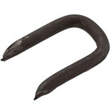 Double Pointed Tacks 7/16 Inch By 9 Black