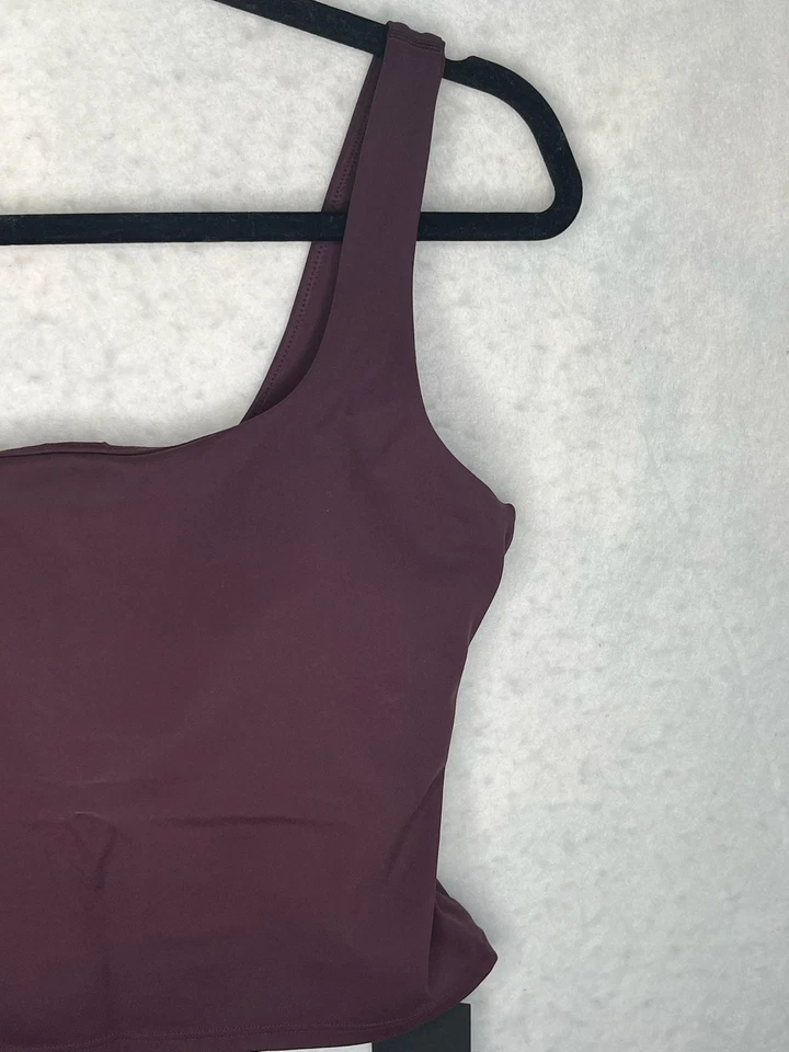 Camiseta sin mangas Fabletics para mujer mediana pura lujo sujetador incorporado atlético yoga gimnasio NUEVO Foto 3 de 4
