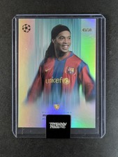 2024-25 Topps Total Football RONALDINHO 45/50 Blue Fusion Series FC Barcelona