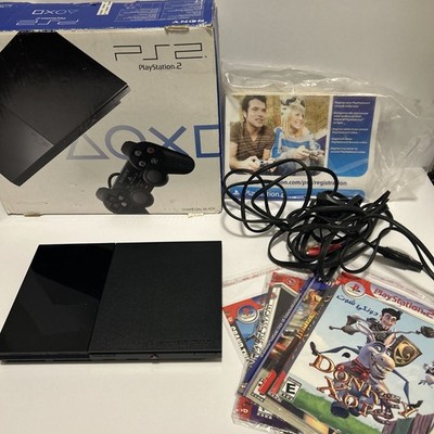 Sony PS2 PlayStation 2 Slim Console Only PAL SCPH-90004 (read