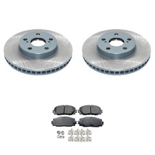 DuraGo Front Rotors Akebono ProACT Ceramic Di...