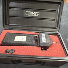 Ametek Tak-ette 1707 Digital Tachometer W Case Ametek Tak-ette 1707 Digital Tachometer W Case