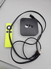 Apple TV 3rd Generation A1469 Media Streamer Remote and Power Cord OEM Reset