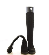 2 Pairs Shoe Trees - Tall Short Boot Shaper Tree Inserts - Knee High Shoes ...