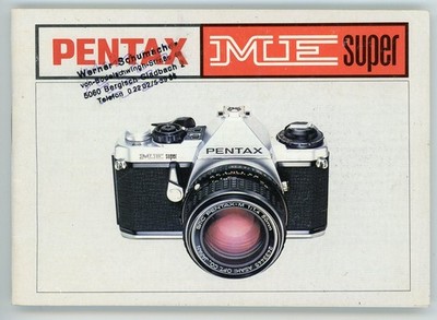 Bedienungsanleitung PENTAX ME SUPER Kamera User Manual Anleitung (Y6255