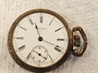 Antique 1906 Waltham 12s 15J Pocket Watch Model 1894 RUNS Tarnished Case