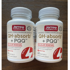 Jarrow Formulas QH-absorb Ubiquinol 100mg 60 ...
