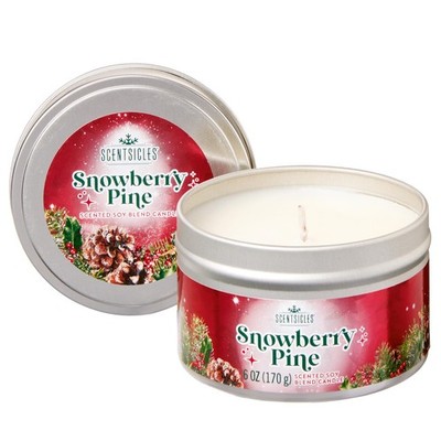 Scentsicles Weihnachten Parfümiert Kerze Soja Blend 25 Hour Burn Zeit -