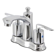 Kingston Brass FB761.SVL Serena 1.2 GPM Deck Mounted Centerset - Chrome