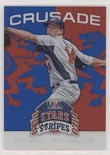 2015 Panini Stars and Stripes Crusade Red & Blue 18/49 Kyle Molnar #62 0f6