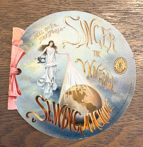 1901 Singer the Universal Sewing Machine Pan-Am Exposition Advertising Booklet