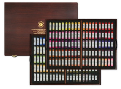 Mungyo Gallery Artists' Handmade Soft Pastel of 200 Colors MPHM-200W NEW Express