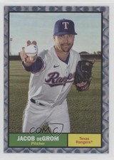 2024 Topps Archives 1961 Topps Archives Foilboard Jacob deGrom #24 1gj7