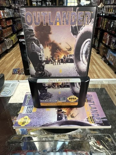 Outlander with Case & Manual (Sega Genesis, Vintage Video game)