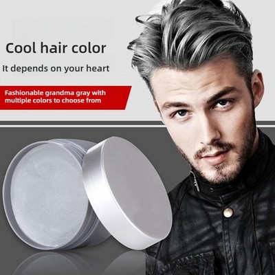 Haarfarbe Wachs Schlamm Zum Selbermachen Färben Creme 100ml Unisex Waschbar L4S1LK12 NEU X3R5