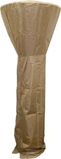 Hiland PRM-T HVD-CVR-ECON Heavy Duty Tall Patio Heater Cover, 87", Tan 