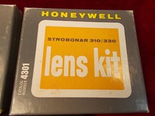 NEW OLD STOCK, VINTAGE HONEYWELL STROBONAR 310/330 LENS KIT, MINT CONDITION