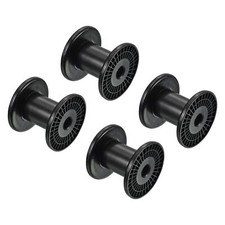 3.9 Inch Floss Bobbins 4 Pack Plastic Empty Thread Spools Wire Weaving Bobbin...