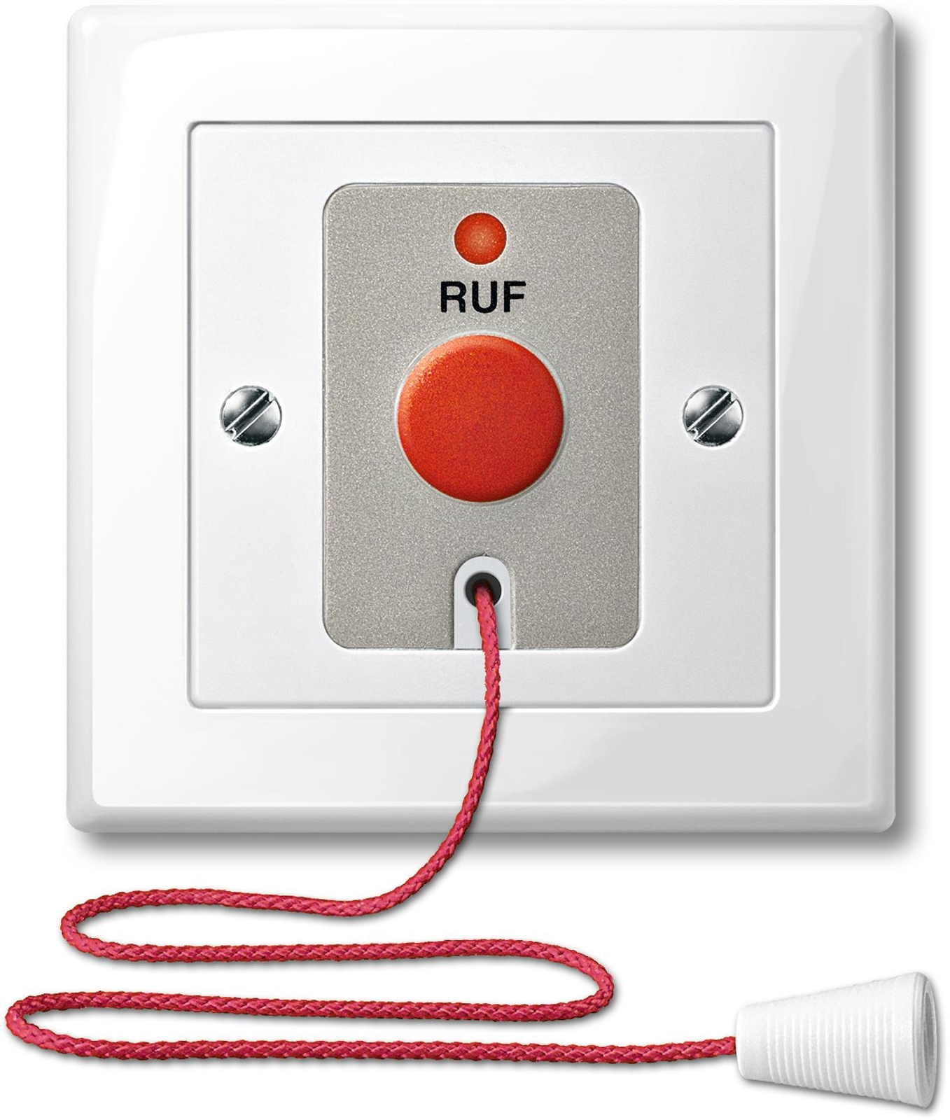 Barrierefreier Taster Schalter mit Beschriftung