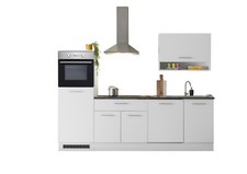 Cucina completa SAMPEYRE in laminato senza elettrodomestici, LAP 260x220x60 cm