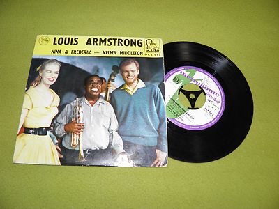 Louis Armstrong, Nina & Frederik, Velma Midleton - The Formula For Love EP 7'' 45