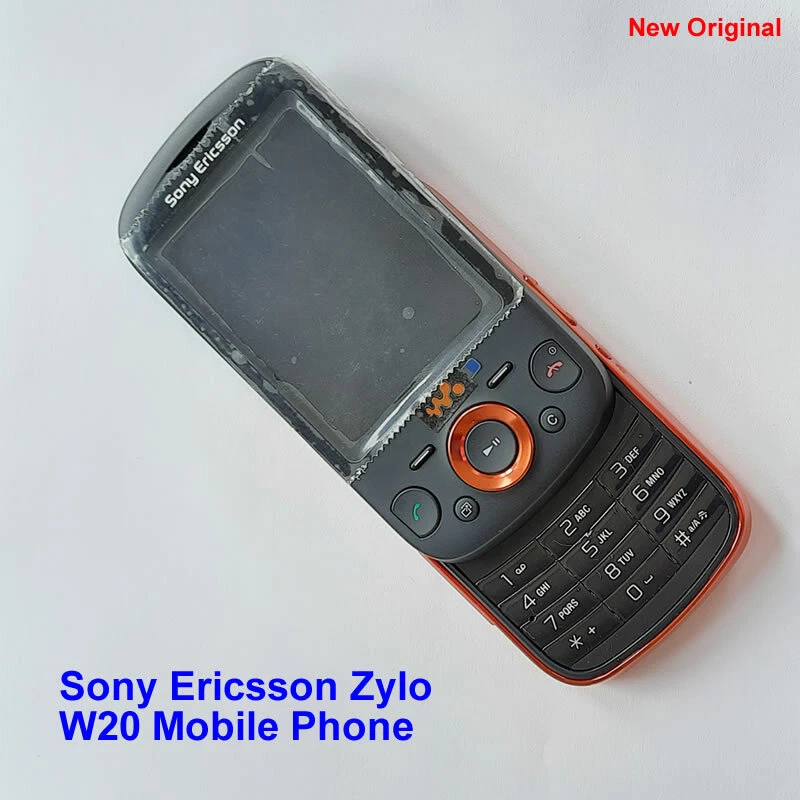100% Genuine Sony Ericsson Zylo W20 GSM 3G 3.15MP unlock mobile phone Black - Image 2 of 4