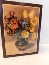 Kimberly Enterprises Handcrafted Graphic Art Tiles Wood Jewelry/Trinket Box