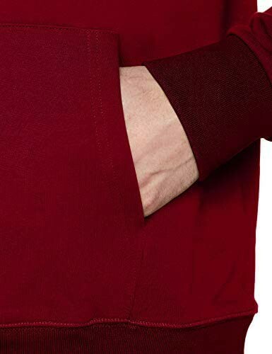 Felpa con cappuccio Armani Exchange rossa da uomo Snake taglia Large prezzo consigliato £125 - Foto 4 di 4