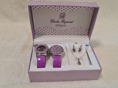 Charles Raymond Geschenkset Uhr Schmuck 