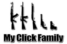 Family Sticker My Click Family Funny Car Window Decal Sticker Family Sticker My Click Family Funny Car Window Decal Sticker