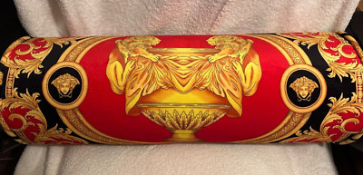 Versace Bolster pillow bed sofa medusa luxury home Italy 23'' New Christmas Sale