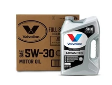 Valvoline Advanced Full Synthetic Motor Oil Case of 3 5QT Superior Protection