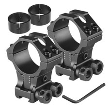 2Pcs Precision Scope Rings 1''/30mm Adjustable Height Scope Mount for 11mm Rail