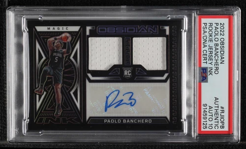 2022-23 Panini Obsidian - Paolo Banchero #RJI-OPB