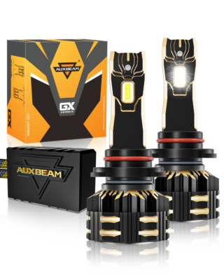 AUXBEAM GX 9005 HB3 LED Headlight Kit High Beam Bulbs Super Bright 6500K White