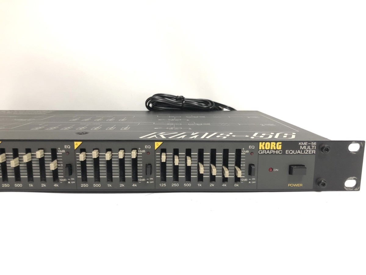 KORG KME-56 Multi graphic equalizer from JAPAN JP Tested Working