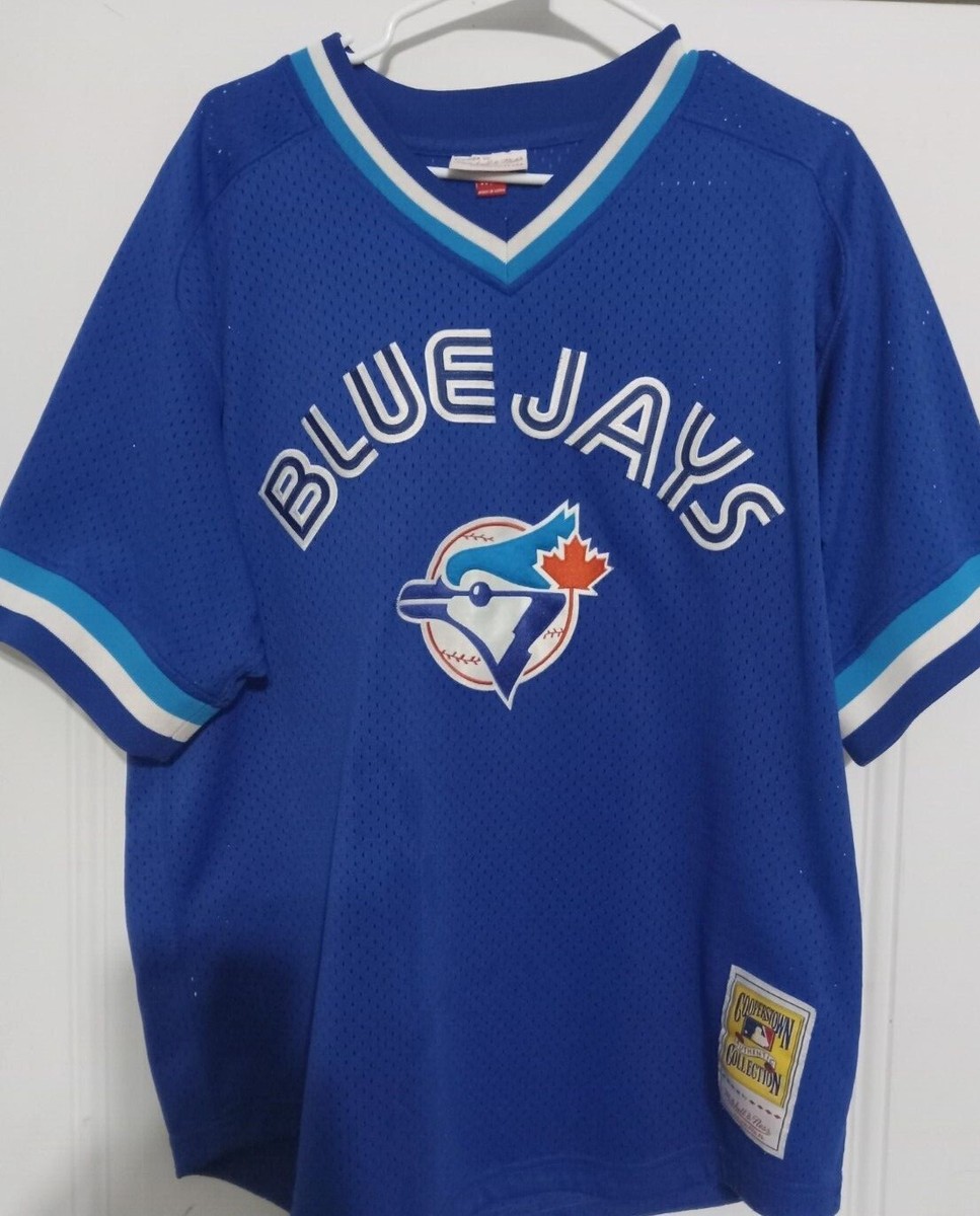 Blue Jays Baseball Jersey, Mitchell &Ness size XL (48) Very nice