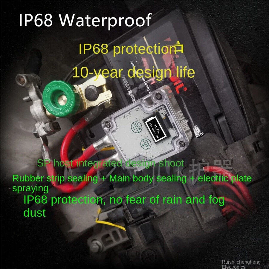 Interruptor de corte de alimentación aislador de desconexión de batería de 12 V control remoto maestro para automóvil** Foto 4 de 4