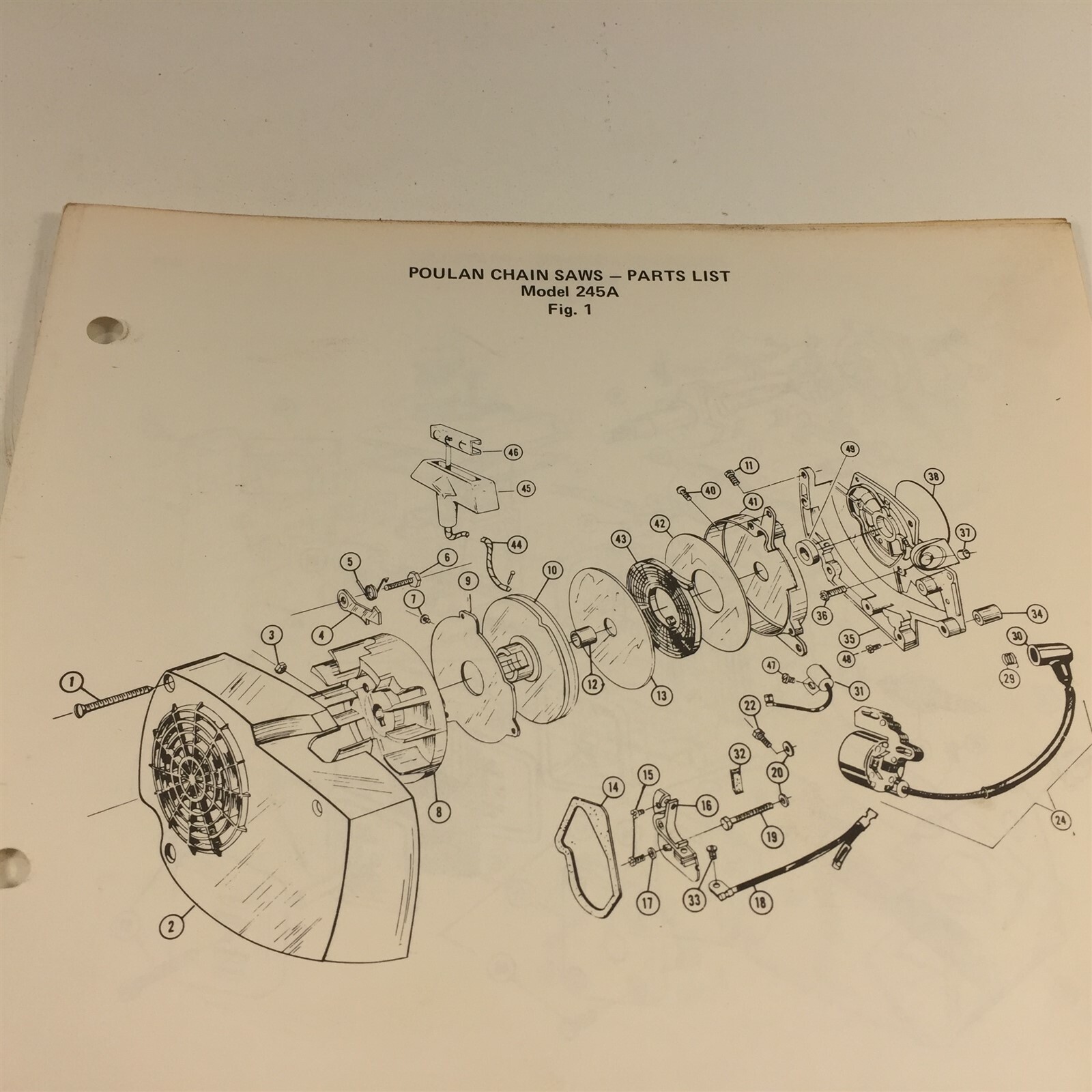Pole Saw Parts List Reviewmotors.co