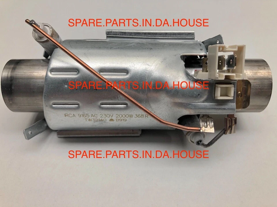 Elemento calefactor lavavajillas original 2000W AEG FAVORIT F88080IM 911928615 Foto 3 de 3