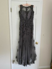 Ivonne D by Mon Cheri Pewter Mother of the Bride/Groom gown
